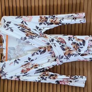 Off white floral dress